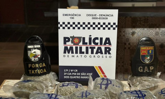 Polícia apreende drogas em perseguição com troca de tiros
