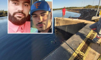 Jovens são encontrados mortos em represa após se afogarem em pescaria