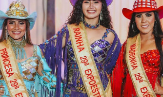 Realeza formada para a Expoeste 2023. Confira as candidatas escolhidas