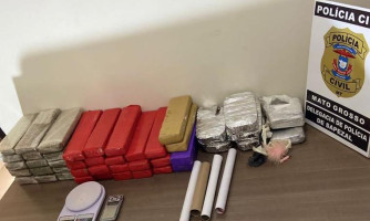 Apreensão na fronteira: entorpecentes de facção criminosa cai nas mãos da Polícia em Sapezal