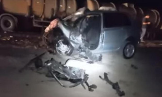 Pastor morre ao colidir carro contra carreta na BR-070