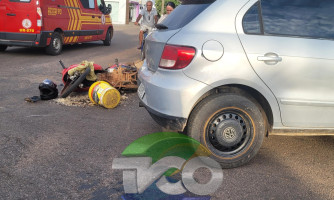 Segundo acidente é registrado em Pontes e Lacerda nesta segunda-feira(14).