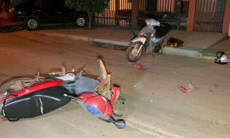 Em menos de 5 minutos dois acidentes são registrados em Pontes e Lacerda