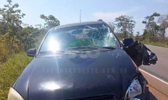 Ciclista morre após ser atropelado por carro na BR-174, em Nova Lacerda - MT