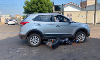 Imprudência no trânsito: mais um motociclista é vítima de acidente em Pontes e Lacerda