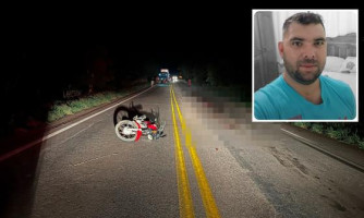 BR-174: Motociclista bate em capivara, cai e morre atropelado por carreta