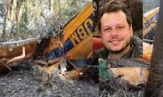 Avião cai e mata piloto na zona rural de Lambari D’Oeste