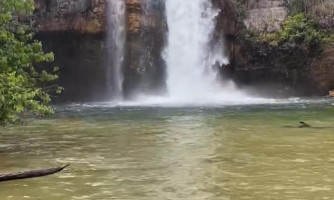 Jovem morre afogado na cascata uirapuru em Nova Lacerda