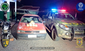 Veículos e drogas são apreendidos em Porto Estrela durante cerco do Gefron