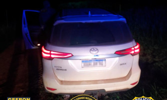 Motorista foge da Polícia e abandona veículo furtado em Comodoro