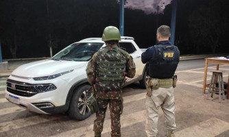 Recuperação veicular: veículo roubado é recuperado em Cáceres-MT