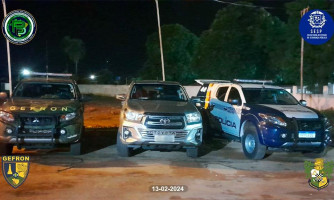 Gefron prende suspeitos de homicídio durante Operação em Conquista d' Oeste