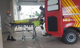 Trabalhado fica ferido após ser atropelado por caminhão na Br-174