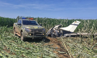 Gefron aprende drogas após queda de aeronave em Comodoro