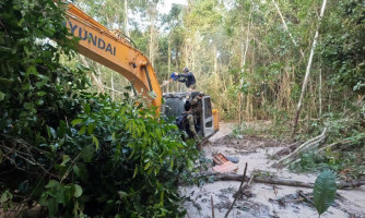 OURO VICIADO PF deflagra operação contra extração de ouro e desocupa terra indígena em Pontes e Lacerda