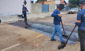 Quebra-molas causa transtornos na rua Maranhão em Pontes e Lacerda