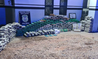 Polícia Civil apreende cerca de 370 Kilos de drogas em Vila Bela