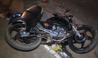 Adolescente em fuga de moto sofre grave acidente na BR-174B