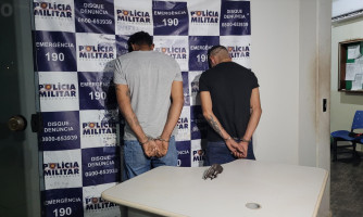 Dois homens são presos pela Polícia no bairro Jardim Morada da Serra em Pontes e Lacerda