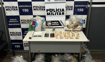 Cáceres: Polícia Militar desmonta esquema de tráfico e distribuição de cestas básicas de organização criminosa