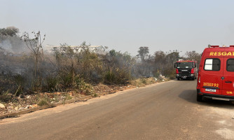 Mais uma vez incêndio é registrado no bairro residencial Vera