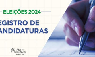 Partidos devem apresentar registro de candidaturas até quinta-feira (15)