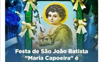 Festa de São João Batista da “Maria Capoeira” se torna patrimônio cultural aprovado pela Assembleia Legislativa.