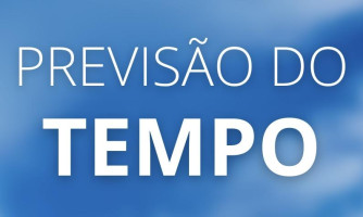 Previsão do tempo para esta quarta-feira na região Oeste de Mato Grosso