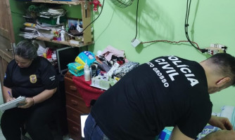 Polícia Civil deteve homem  por maus-tratos e apropriação indébita de bens de pais idosos em Cáceres