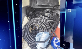 Dois homens são presos em Mirassol por furto de cabos telefônicos
