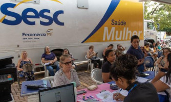 Através do deputado Moretto, Sesc Saúde Mulher passa a oferecer atendimentos gratuitos em Cáceres a partir desta quinta-feira