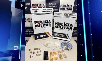 Força Tática Pantanal prende suspeito de tráfico de drogas no bairro Jardim Padre Paulo