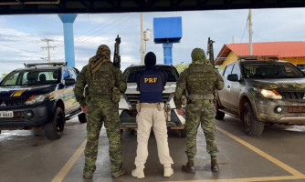 GEFRON e PRF recuperam veículo com registro de apropriação indébita em Pontes e Lacerda
