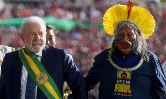 Lula encontra cacique Raoni em MT nesta sexta-feira (04/04)