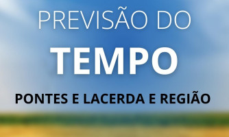 SAIBA A PREVISÃO DO TEMPO PARA PONTES E LACERDA E REGIÃO