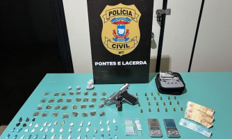 Polícia Civil prende suspeitos por tráfico, porte ilegal de arma e embriaguez ao volante