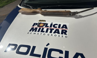 Após briga homem é preso com arma de fogo no bairro residencial Vera