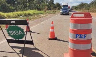Comodoro: BR-174 segue com restrição de tráfego após risco de rompimento da pista