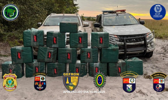 Duas pessoas são presas com drogas e arma de fogo em Lucialva
