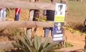 Indígena morre ao bater em caminhão, família se revolta e aponta flechas para polícias em Conquista D’Oeste
