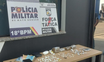 Polícia Militar prende três pessoas na Vila Guaporé portando grande quantidade de drogas