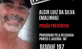 Polícia procura foragido por estupro de vulnerável e importunação sexual em Pontes e Lacerda