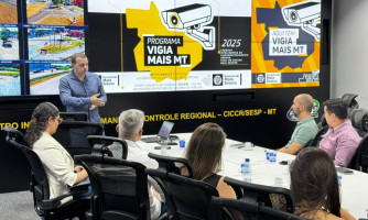 Comitiva de Minas Gerais visita Mato Grosso para conhecer o programa Vigia Mais MT