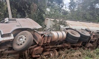 Morador de Pontes e Lacerda em acidente na BR-174
