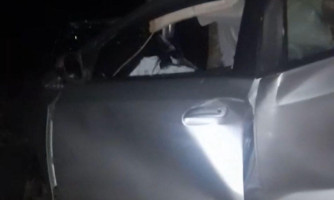 Professor e passageira morrem em acidente na BR-174 em Glória D’Oeste