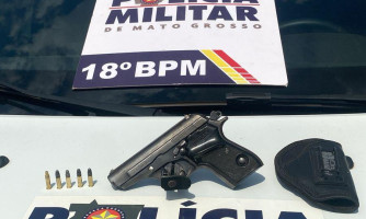 Homem é preso após agredir esposa  em Pontes e Lacerda
