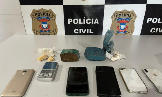 Dois homens são presos em operação contra tráfico de drogas em Campos de Júlio
