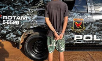 Rotam prende jovem com 13 porções de maconha em Cáceres