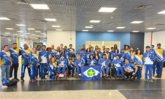 Atletas com deficiência representam MT nas Paralimpíadas Escolares em São Paulo