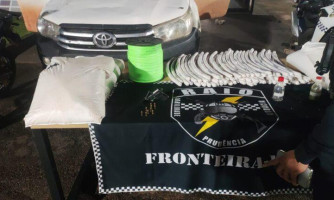 Homem é preso com explosivos durante operação policial em Pontes e Lacerda